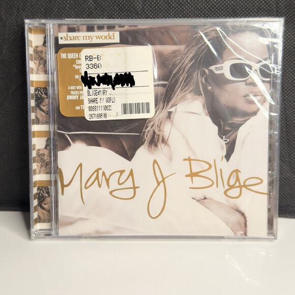 Mary J. Blige – Share My World Brand New Sealed CD 1997 MCA Records, MCAD-11606 - Picture 1 of 5